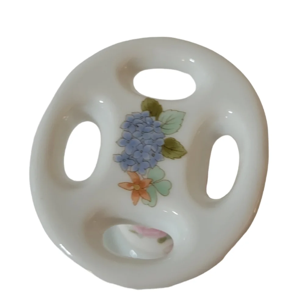 Takahashi Joy Floral Toothbrush Holder Cup Porcelain